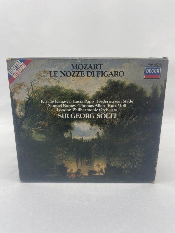 Mozart Le Nozze Di Figaro 1983 3 CD set Front of Case
