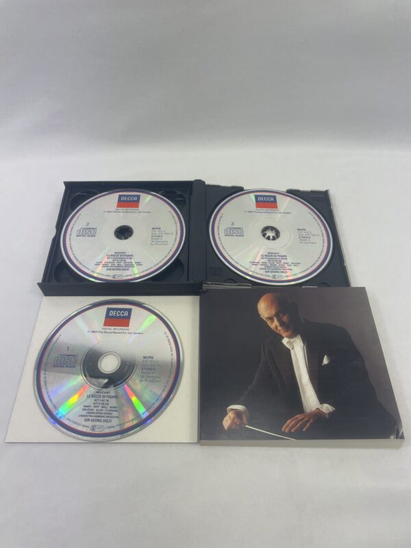 Mozart Le Nozze Di Figaro 1983 3 CD set Contents of Case