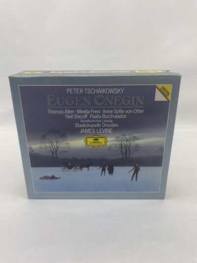 Peter Tschaikowsky, Eugon Onegin 2 disc and booklet CD set – 1988