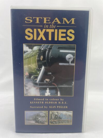 Steam In The Sixties – 2001 – Filmed in Colour by Kenneth Oldham & Narrated by Alan Pegger – New Sealed